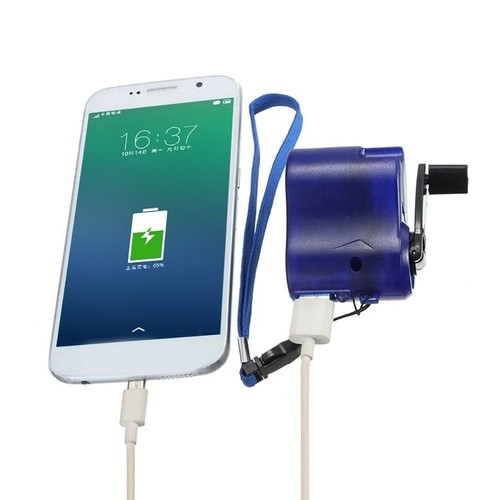 Usb hand crank - usb, emergency