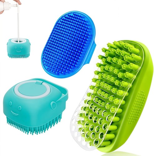 3pcs dog bath brush - 3pcs, |