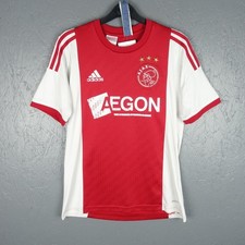 Ajax 2013 Home Football Shirt Adidas Size 13-14 Years* (T182)