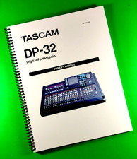 Owners Manual for TASCAM DP-32
