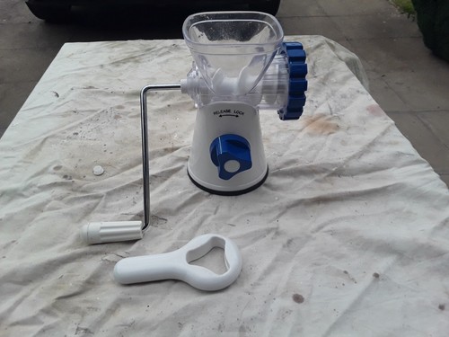 Hand mince with - , vacume