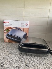 Judge 2 Slice Sandwich Maker | Non-Stick Plates, Compact Design, Quick Toasting