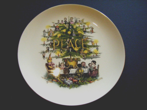 Punch peace coalport plate - peace,