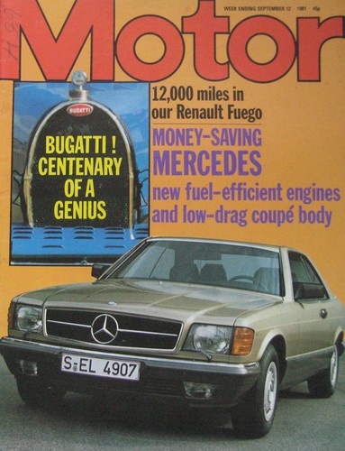 Motor magazine 1981 - motor,