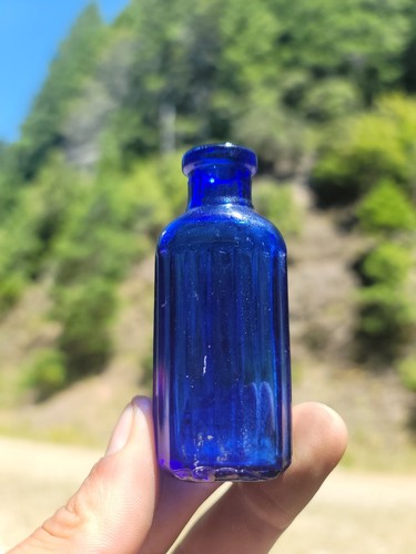 Old miniature deep cobalt - old,