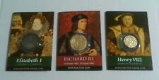 Set of 3 Reproduction Coins - Elizabeth 1, Richard 111 And Henry V111 Coins