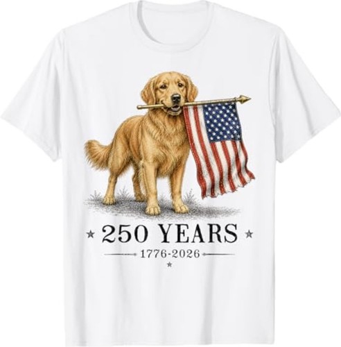 Vintage golden retriever - golden,