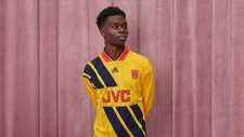 JVC Arsenal Away Shirt 1993/94 Long Sleeve Adidas Reissue Men's L NWOT