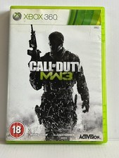 Call Of Duty COD Modern Warfare 3 MW3 Microsoft Xbox 360/One Game With Manual