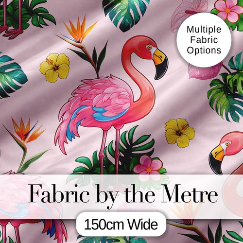 Tropical flamingo with - tropical,