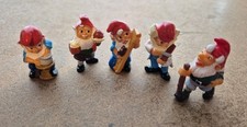 Vintage 1990s Gnome Set Of 5