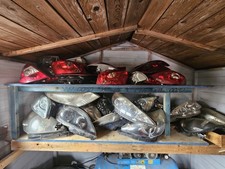 Various Car Headlights 12V Starter Motors and Other Car Parts READ AD FOR 1 BULB