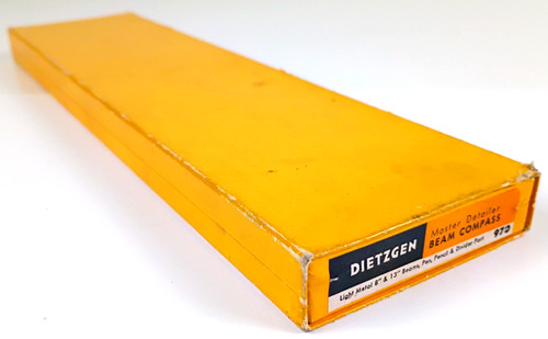 Dietzgen beam compass - 8", 13"