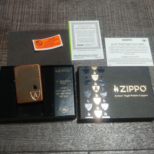 Zippo armor copper 2024 high - copper,