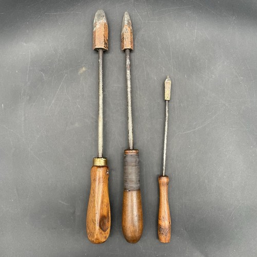 Vintage copper soldering irons - copper,