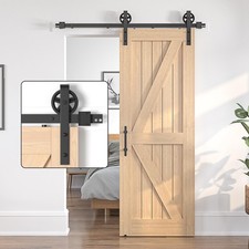 5FT Sliding Barn Door Kit