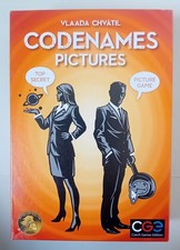VLAADA CHVÁTIL "CODENAMES - PICTURES" A COMPETITIVE CARD GAME FOR 2-8+ BY CGE