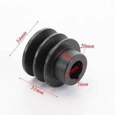 Double V Belt Pulley fits 20mm
