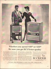 1950's Vintage ad RCA Victor