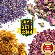?Dried Flowers & Petals? for Tea Resin Crafts Potpourri DIY Soap Candle Melts