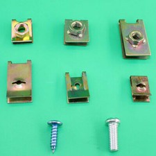 Car Accessories Fixed Screw U-Type Gasket Clips Fasteners Fender Door Panel Trim