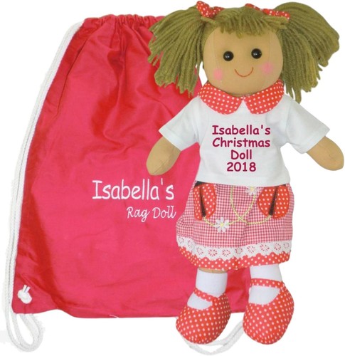 Personalised rag doll birthday - personalised,
