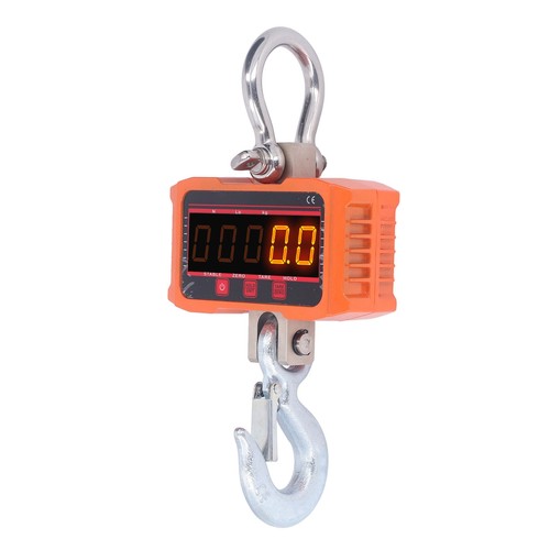 Electronic crane scale red - crane,