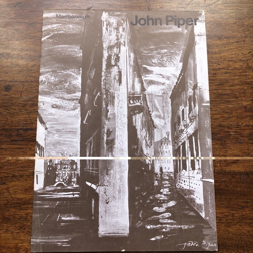 John piper exhibition booklet - piper,