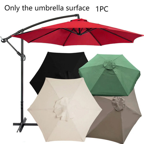 Rib patio parasol - 6/8,