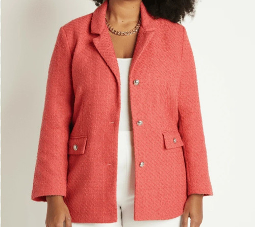 Ladies afibel textured jacket - afibel,