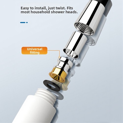 Tpr shower hose - 2m, compatible