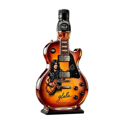 Guitar shaped bottle tennessee - guitar,
