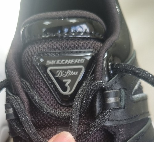 Skechers black lites - black,