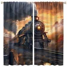 Vintage Steam Train Blackout