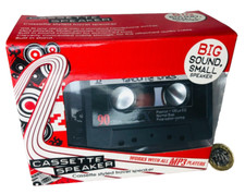 Cassette Speaker Novelty Works with MP3 Players ra