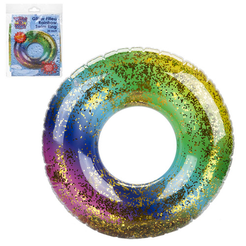 Glitter swimming ring - swimming,