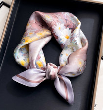 100% Mulberry Silk Scarf Women