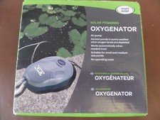 Smart Garden Solar Power Pond Oxygenator Oxygen Pump Aerator For Parts Only