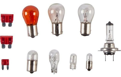 Spare car bulb kit with - bulb,