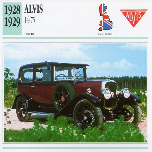 1928 1929 alvis classic - 1928-1929, 14/75