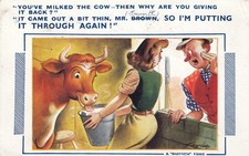 Postcard Bamforth Comic 435