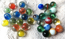 Classic Glass MARBLES Milky Cats Eye Pearl Transparent Mixed Vintage & Modern