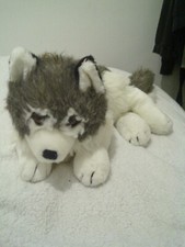 Vintage Linda Soft Toys Husky