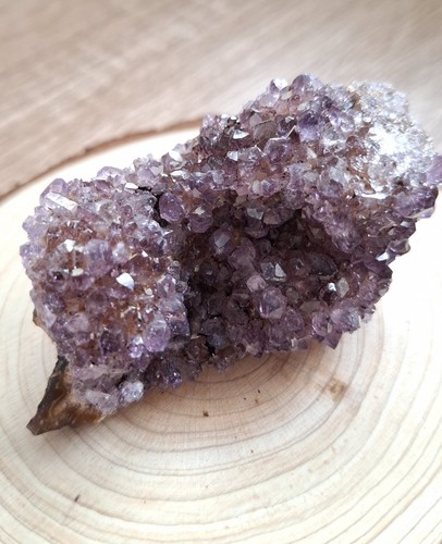 Amethyst small crystal cluster - amethyst,