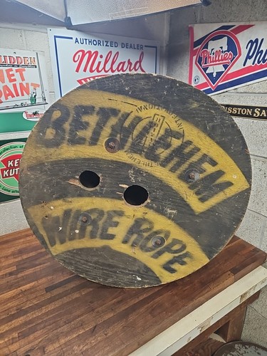 Bethlehem wire rope wooden - y5-,