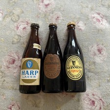 3 Vintage Miniature Guinness &