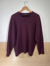 Pringle Wool Jumper Burgundy