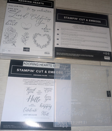 Stampin adoring hearts - stampin,