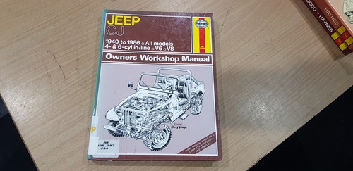 1949 1986 jeep workshop - cj,
