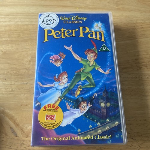 Peter pan vhs video - peter,